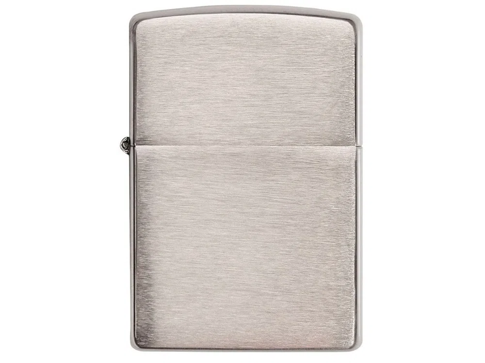 Зажигалка ZIPPO Armor™ c покрытием Brushed Chrome, серебристый