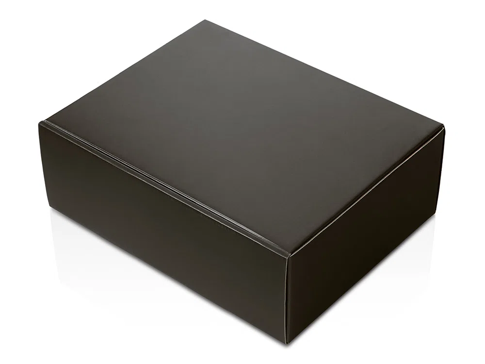 Коробка подарочная Raven, XL, горизонтальная, черный