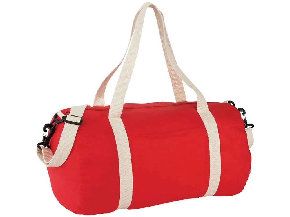 Сумка Barrel Duffel, красный/бежевый