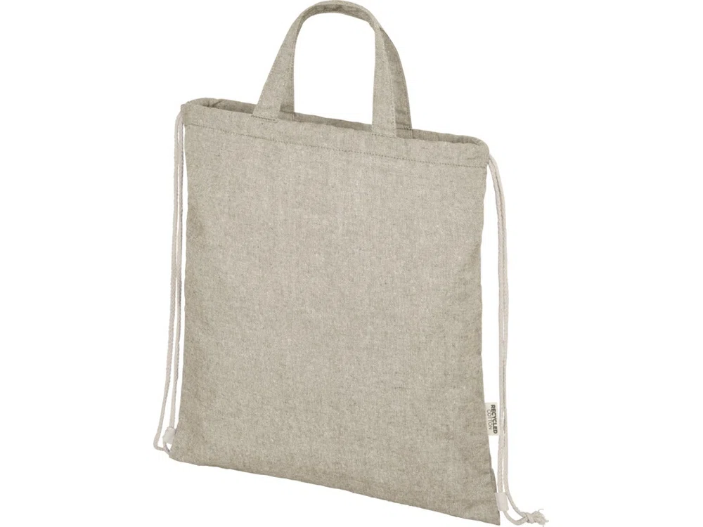 Рюкзак со шнурком Pheebs, 150 г/м2, натуральный