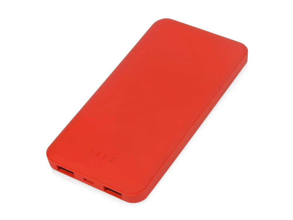 Внешний аккумулятор NEO PB100, soft touch, 10000 mAh, красный