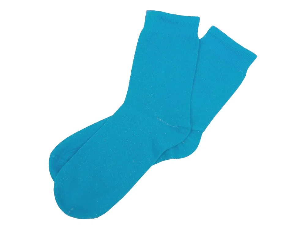 Носки однотонные Socks мужские, бирюзовый