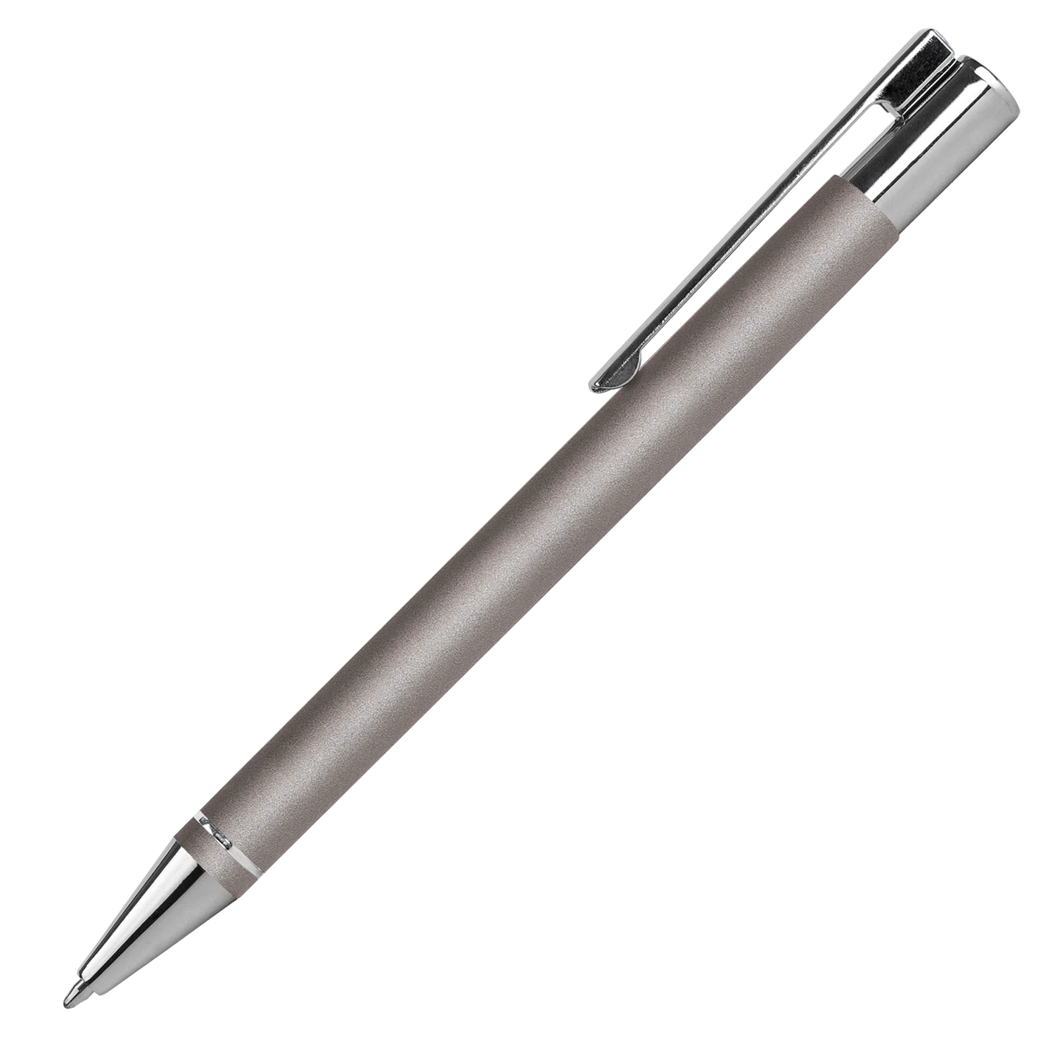 Шариковая ручка Велутто пен (Velutto pen), серая, серый