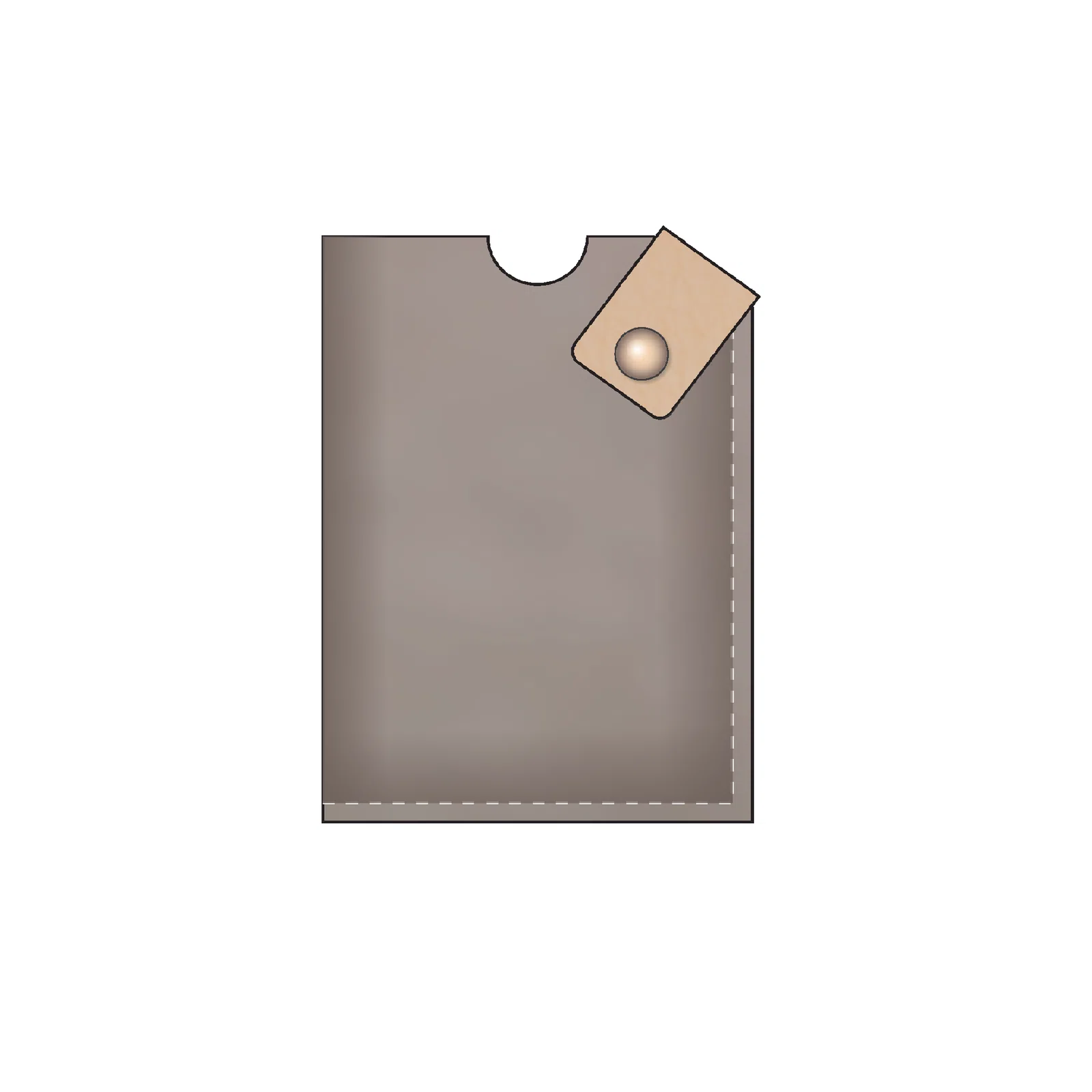 Кардхолдер Пьюр Кард (Pure Card). Под заказ, многоцветный