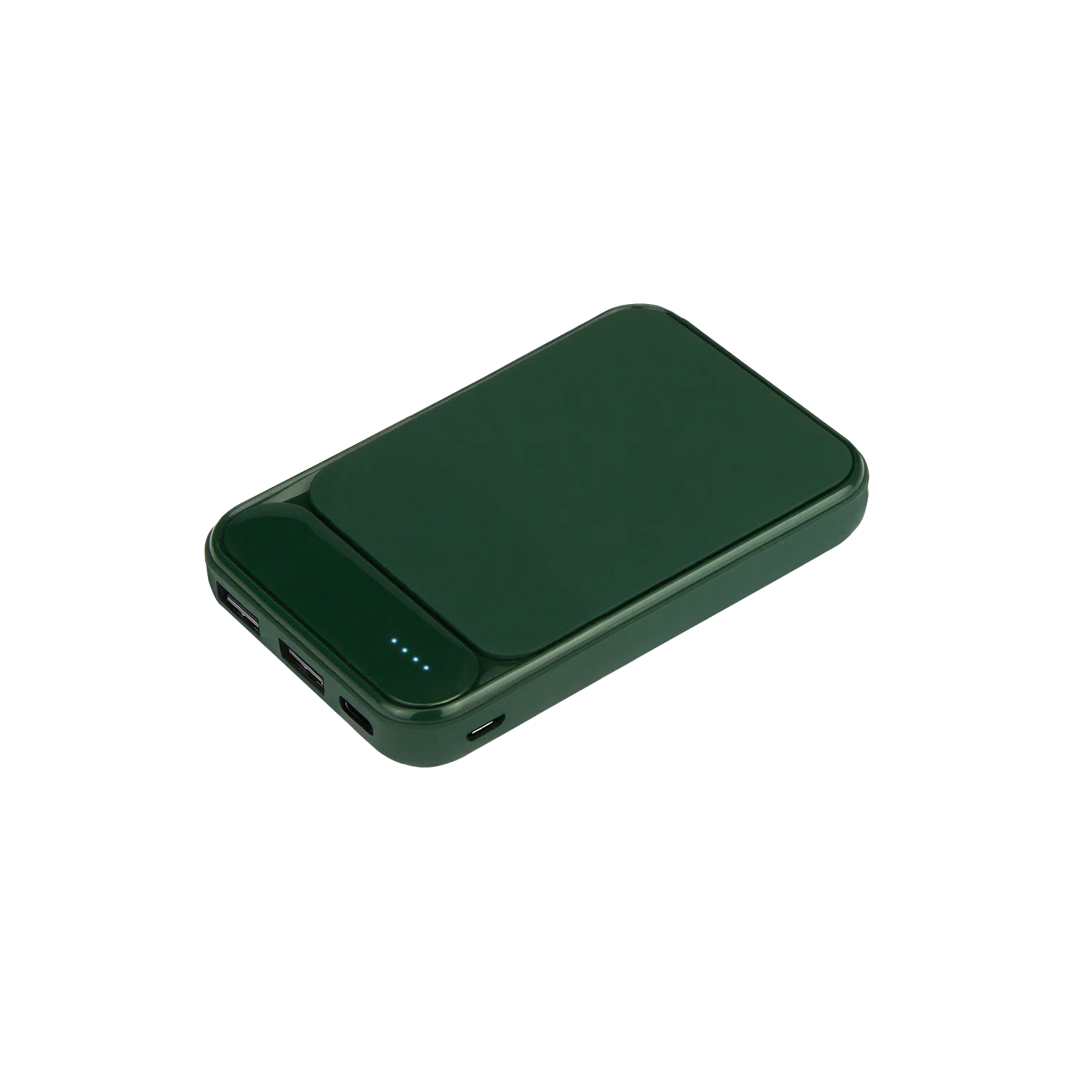 Внешний аккумулятор с подсветкой Старлайт PB (Starlight PB) 5000 mAh, зеленый